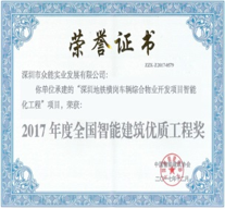 全国智能优质工程奖